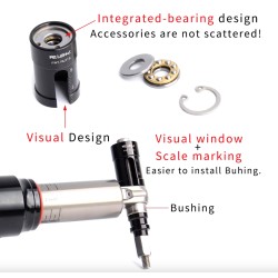 Zestaw do demontażu i montażu tulei amortyzatora RISK KROXNE - 3  