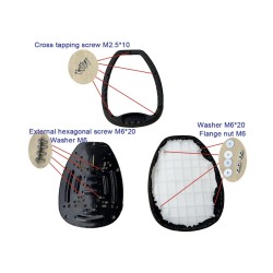 Sedlo pro skútr Dualtron Thunder, Ultra, Victor DT2 DT3 Achilleus Compact Minimotors - 8  