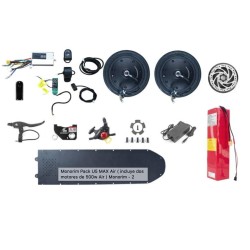 Monorim Pack U5 MAX Air (inclusief twee 500w luchtmotoren) Monorim - 1 Bevat twee 500w luchtmotoren met tubeless luchtbanden met
