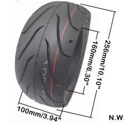Pnevmatika brez zračnice 100/55-6,5 za Kaabo Wolf Warrior, Nami Burn-e, Dualtron Thunder 2 in Ultra  - 10 
Primerna za Kaabo Wol