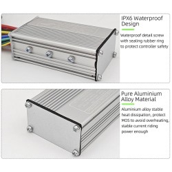 Komplekt kontroler i displeĭ S866 za elektricheski velosiped - 24v, 36v, 48v - 250w, 350w 500w 13a, 15a, 22a  - 10 Vysokonadezd