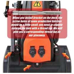 Styrdämpare för Ausom DT2 Pro, L2, L2 Max, Kugoo F3 Plus & liknande elscootrar, säker & stabil  - 11  