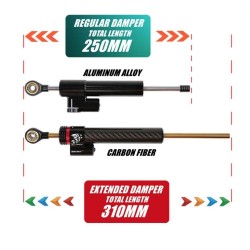 Steering damper for Ausom DT2 Pro, L2, L2 Max, Kugoo F3 Plus or similar  - 13 
Fitment: made for Ausom DT2 Pro, L2, L2 Max, Kugo