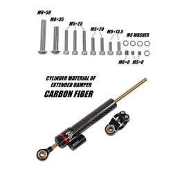 Amortizor de directie pentru Ausom DT2 Pro, L2, L2 Max, Kugoo F3 Plus sau similar  - 15 
Compatibilitate: pentru Ausom DT2 Pro, 