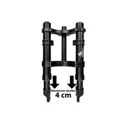 Predne odpruzenie Monorim MZ3 2.0 s brzdovym kotucom 160mm pre Segway ZT3 kolobezku  - 10  