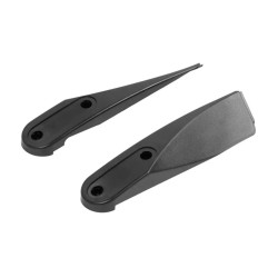 Capa protetora da forquilha traseira patinete HX X7 HX X8 compatível resistente  - 3  