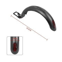 Bagskarm i aluminium til elscooter HX X7 HX X8 kompatibel  - 9  