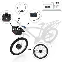 Kit preobrazovaniya Monorim BPK350 motor 380w - batareya vklyuchena  - 2 Monorim BPK350 E-bike power kit, 380W – Preobrazite svo