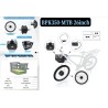 Monorim BPK350 konverteringssett motor 380w - batteri inkludert  - 19 Monorim BPK350 e-bike power kit, 380W – Oppgrader sykkelen