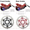 Complete Monorim EB01 4-piston hydraulic brake kit - levers, calipers, cable and brake disc Monorim - 1 Complete Monorim EB01 4-