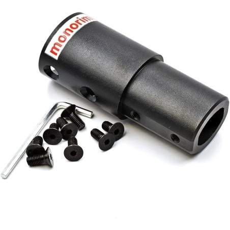 Monorim extender voor Xiaomi m365, 1S, Pro2 en m365 Pro mast (5 cm) Monorim - 6 Monorim extender voor Xiaomi m365, 1S, Pro2 en m