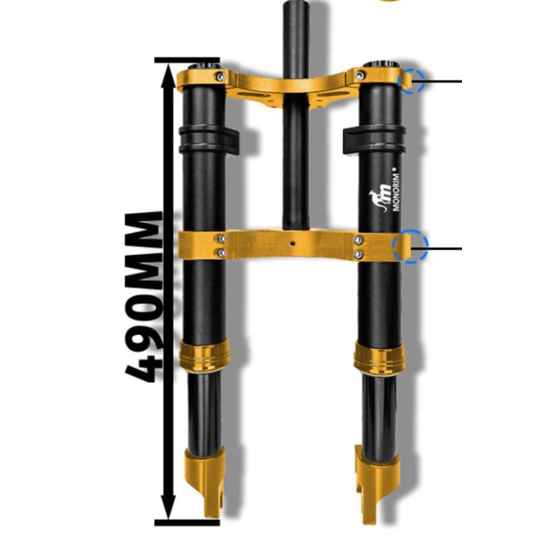 Foraffjedring Monorim MD0 Coil Spring 490mm x 165mm  - 5 
Passer: Monorim MD0 Coil Spring 490mm x 165mm til kompatible front-ops