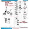 Suspensión delantera Monorim MD0-DYUD para eBike DYU - hidráulica y aire ajustable  - 1 
Compatibilidad: suspensión delantera Mo