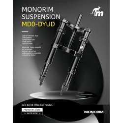 Monorim MD0-DYUD esivedrustus DYU eBikele - hudraulika ja reguleeritav ohk  - 3 
Sobivus: Monorim MD0-DYUD esivedrustus DYU eBik