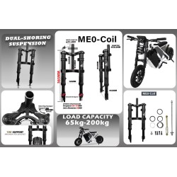 Suspension avant Monorim ME0 Coil spring version 565mm x 165mm  - 13 
Compatibilité : version ME0 Coil Spring 565mm x 165mm pour