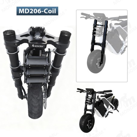Przednie zawieszenie Monorim MD206 Coil Spring version 490mm x 206mm  - 8 
Kompatybilnosc: przednie zawieszenie Monorim MD206 Co