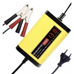 Carregador de bateria 12V 2A para baterias de chumbo ácido 7Ah 12Ah 14Ah 20Ah  - 2 Características principais

Visor LCD digital