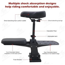 Monorim SC-Mi123 zadel voor Xiaomi m365 Pro Pro2 Mi3 1S Essential  - 5  