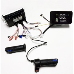 Sinusoidalou kyma brushless motor controller kit 48V 84V 50A 3000W me gkazi kai othoni  - 2 Lista proionton

Kontroler 50A + 1 g