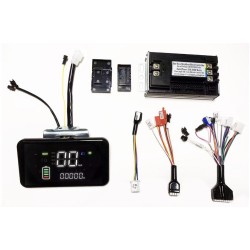 Kit controlador motor sem escovas onda sinusoidal 48V 84V 50A 3000W com acelerador e display  - 6 Lista de produtos

Controlador