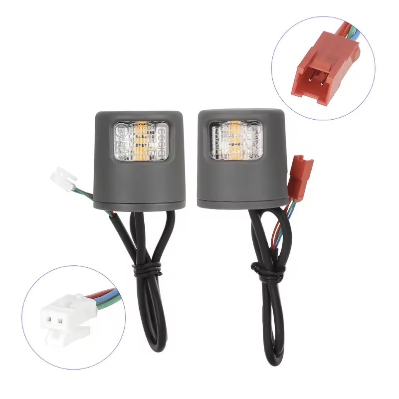 LED suunatuled Xiaomi 5/5 Pro/5 Plus/5 Max toorukerattale voi sarnasele - turva ja signalisatsiooni komplekt  - 1 
Selge uhilduv