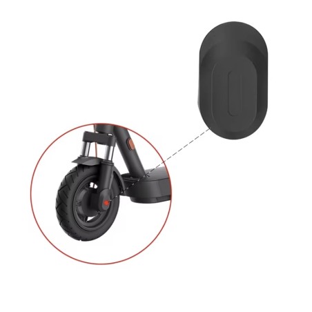 Cubre tuercas horquilla delantera para patinete Xiaomi Electric Scooter Elite  - 1 
Compatibilidad: Diseñado para Xiaomi Electri