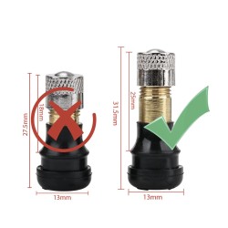 Produzeni ventil zraka za romobil Segway ZT3 / Segway Max G3 ili slican  - 5 Kompatibilnost: produzetak ventila za Segway ZT3, S
