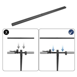 Lai juhtraud 52cm Xiaomi M365 Pro Essential 1S  - 9 
Sobivus: 52cm juhtraud Xiaomi M365, Pro, Essential, 1S voi sarnane (22mm).
