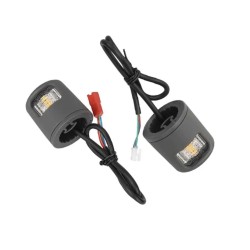 Luzes LED intermitentes para trotinete Xiaomi 4 Lite 2nd ou similar, kit de sinalização e segurança  - 2 Compatível com Xiaomi 4