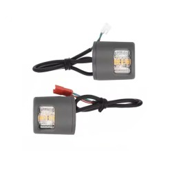 Luzes LED intermitentes para trotinete Xiaomi 4 Lite 2nd ou similar, kit de sinalização e segurança  - 3 Compatível com Xiaomi 4