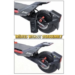 Monorim MZR3 Pro ohkamort Segway ZT3 elektritoukerattale 145mm ja 165mm  - 6  