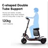 Siege avec coffre 10L pour Segway E3, E3 Pro, F3, ZT3 Pro et similaires  - 2 
Compatibilite : siege avec coffre 10L pour Segway 