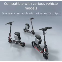 Sella con bauletto 10L per Segway E3, E3 Pro, F3, ZT3 Pro e simili  - 5 
Compatibilita: sella con bauletto 10L per Segway E3, E3