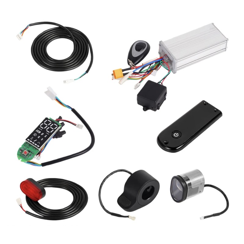 Kit contrôleur 48V Monorim U5+ avec télécommande et limiteur de vitesse pour trottinettes Ninebot Max  - 1 
Compatible avec les 