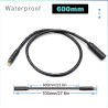 Cable motor para bicicleta eléctrica y extensión con conector de 9 pines  - 1 Cable de motor y/o extensión para bicicleta eléctr