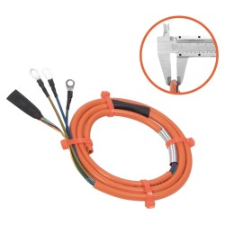 Kabel motoru 800W nebo vyššího výkonu s 5 Hall senzory - silný kabel vysoké kvality  - 2 Vhodný pro elektromotory 800W nebo výko