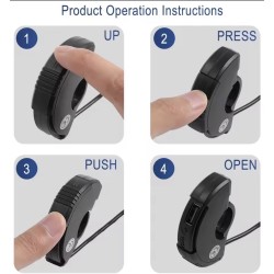 USB- en USB-C-laadpoort voor stuur van elektrische step - XT30, XT60 en XT90  - 3 Geschikt voor sturen van elektrische steps, e-