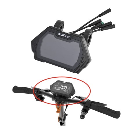 Display cruscotto per monopattino elettrico Kukirin G2 Pro / G2 Max TFM13-FEIMI e TMF13-FEIMI-4  - 1 Compatibile con monopattini