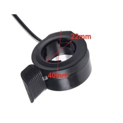 Univerzális ravaszos gázkar elektromos kerékpárhoz  - 3 Sok elektromos kerékpárhoz alkalmas kompatibilis gázbemenettel.Kényelmes