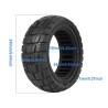Honingraat massieve band 11 inch 90/65-6.5 voor Dualtron Thunder, Kaabo en Zero Scooter  - 13 Geschikt voor compatibele 11 inch 