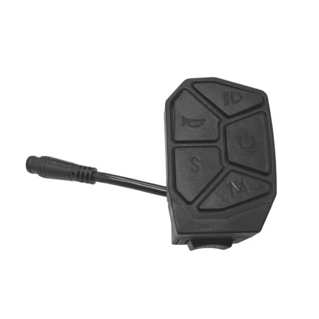 Bloc boutons pour trottinette Kamikaze K1/K1 Plus ou similaire - pièces et rechanges  - 1 Compatibilité adaptée à la trottinette