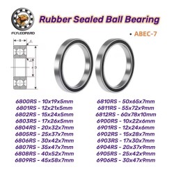 Sandarių rutulinių guolių rinkinys RS ABEC7 2 vnt 6806RS 6807RS 6808RS 6809RS 6811RS 6812RS 6900RS  - 2 Galimos 6806RS, 6807RS, 