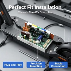 Controler pentru trotinetă Xiaomi Elite deblocat la 30 km/h  - 5 Compatibil cu trotineta electrică Xiaomi Elite; comparați conec