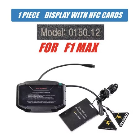 Display eller kontrollpanel för elscooter AUSOM F1 MAX eller liknande - modell 0150.12  - 1 Anpassad för AUSOM F1 MAX elscooter 