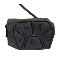 Panel knopok 7 v 1: pitaniye, svet, povorotniki i rezhimy dlya iScooter iX3, iX4, iX7 Pro, Smartgyro, Urban Glide ili analog  - 