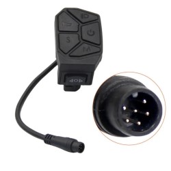 Ovládací panel 7 v 1 pro napájení, světla, blinkry a režimy pro iScooter iX3, iX4, iX7 Pro, Smartgyro, Urban Glide či podobné  -