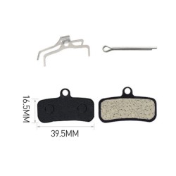 Kočione pločice Shimano Saint M810/M820, Zee M640, XTR M9120, XT M8020, Deore MT520 i TRP Quadiem/Slate T4  - 3 
Odgovaraju broj
