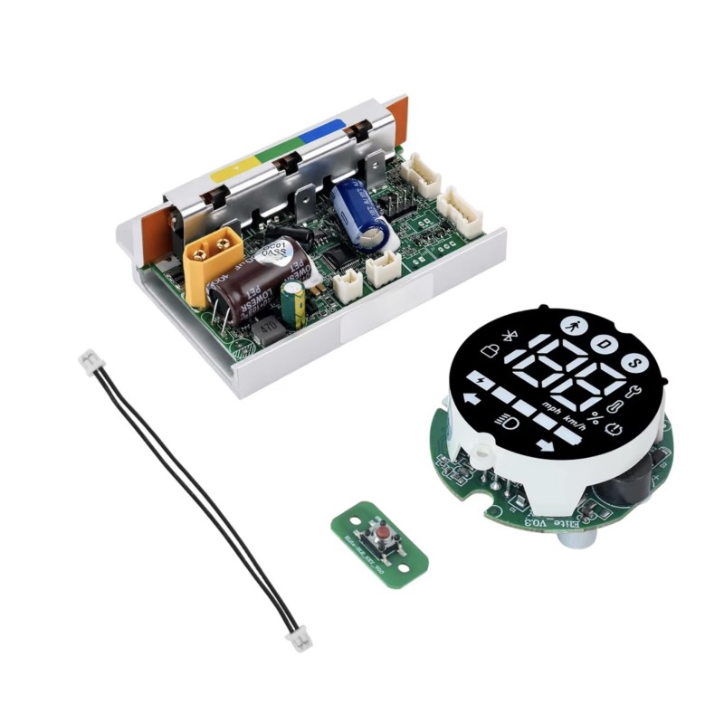 Display- og controllerkit kompatibelt med Xiaomi Electric Scooter Elite  - 1 Udviklet til Xiaomi Electric Scooter Elite; kontrol