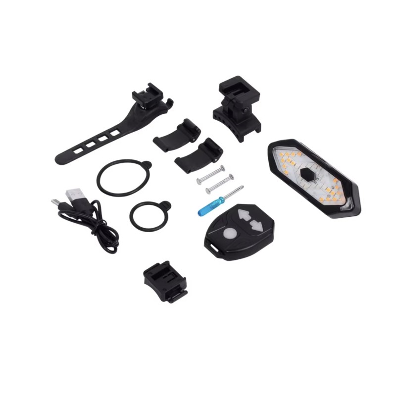 Kit semnalizatoare spate pentru Kugoo S1 S2 S3 sau modele similare  - 1 Conceput pentru Kugoo S1, S2, S3 și modele similare; ver