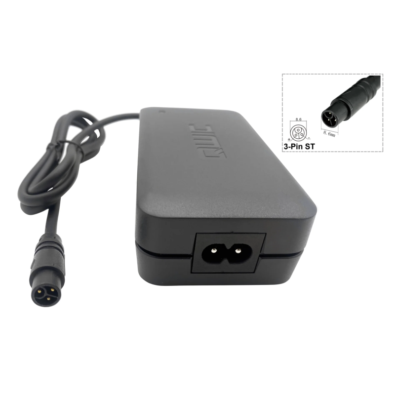 Batterioplader til WATT elcykel eller lignende med 3-polet DC ST-stik - 36V 2A  - 1 
Passer til WATT Boston og New York med V3-b